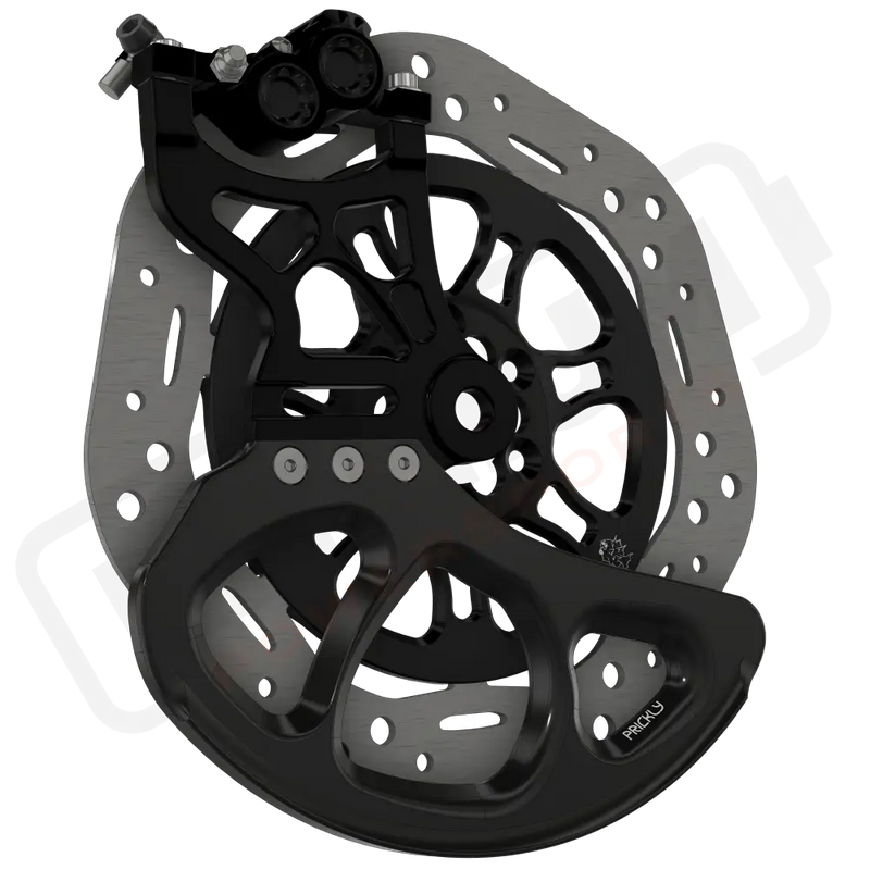 Prickly EMoto Disc Guard Fin - 250mm / Black - Vehicles & Parts
