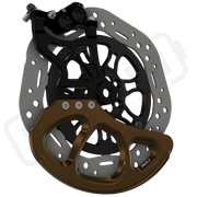 Prickly EMoto Disc Guard Fin - 250mm / Bronze - Vehicles & Parts