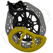 Prickly EMoto Disc Guard Fin - 250mm / Gold - Vehicles & Parts