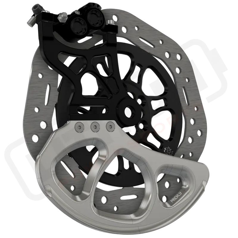 Prickly EMoto Disc Guard Fin - 250mm / Raw - Vehicles & Parts
