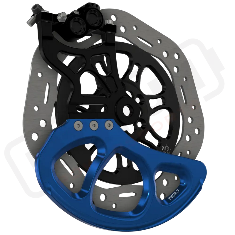 Prickly EMoto Disc Guard Fin - 250mm / Royal Blue - Vehicles & Parts