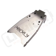 Prickly EMoto Front Mounting Plate - BRUSHED STAINLESS - Prickly