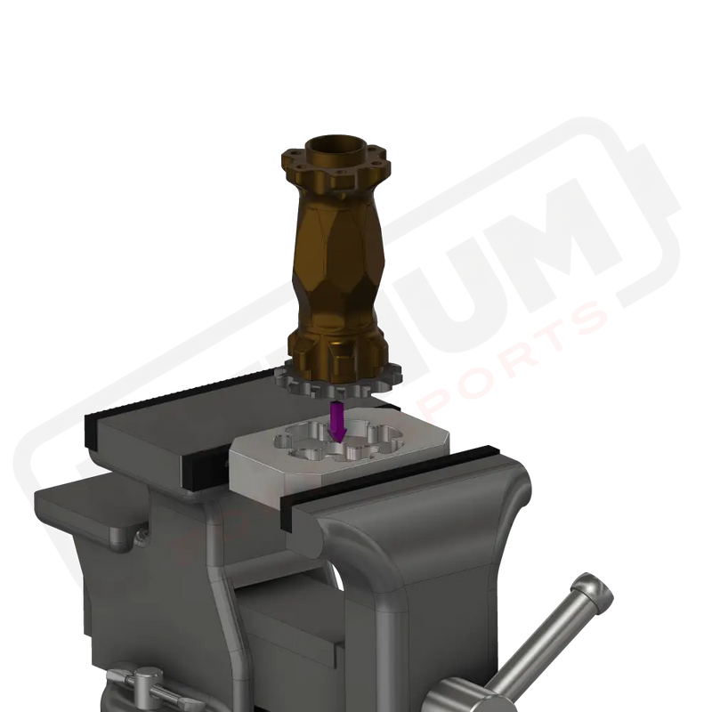 Prickly EMoto Jackshaft Install Tool - Prickly