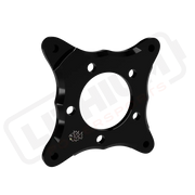 Prickly EMoto Sprocket Adapter - Black - aftermarket parts