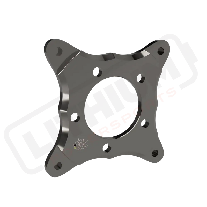 Prickly EMoto Sprocket Adapter - Raw - aftermarket parts
