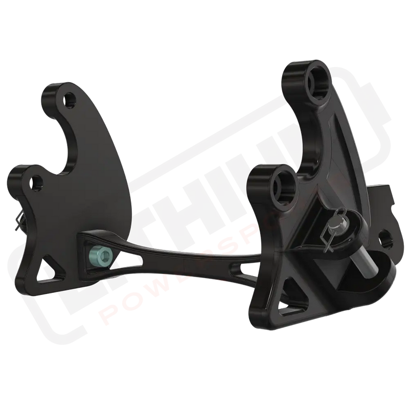Prickly Footpeg Brackets E Ride - Black - Vehicles & Parts