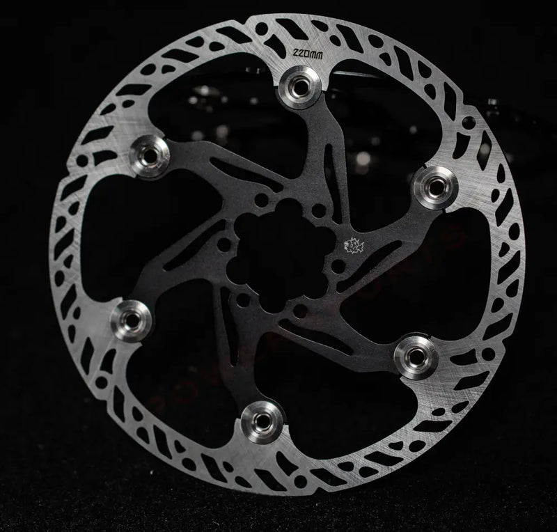 Prickly Surron Talaria Floating Rotors 220mm - LBX 220mm Rear Rotor - Prickly