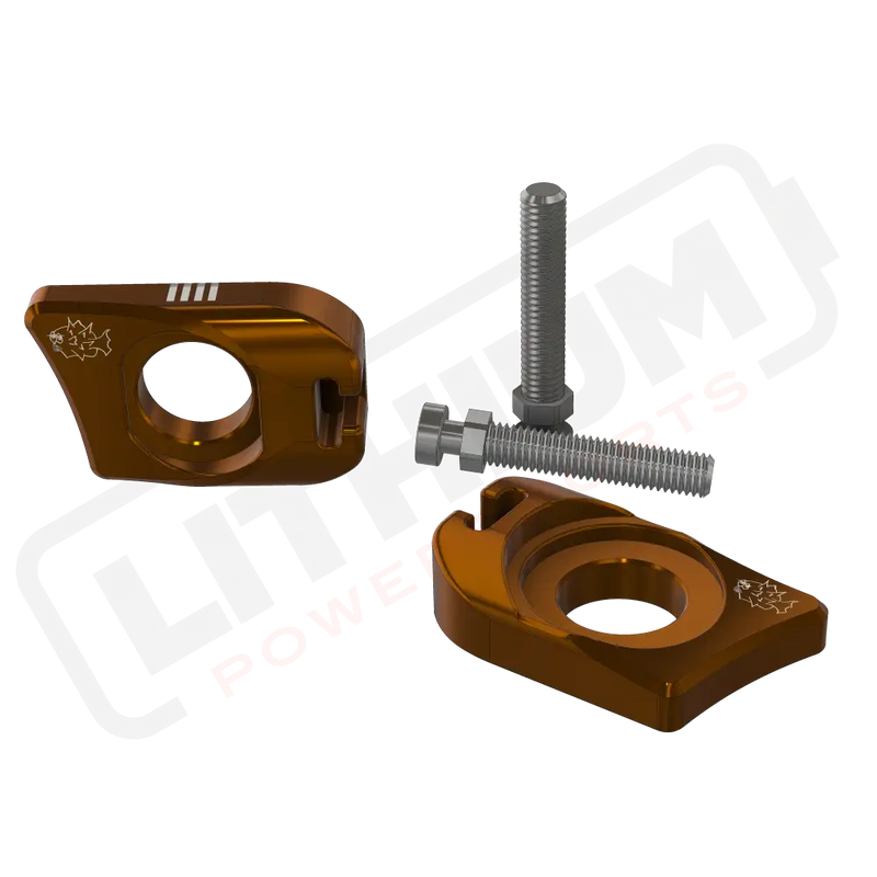 Prickly Surron Ultra Bee Axle Blocks - aftermarket parts