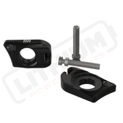 Prickly Surron Ultra Bee Axle Blocks - Black - aftermarket parts