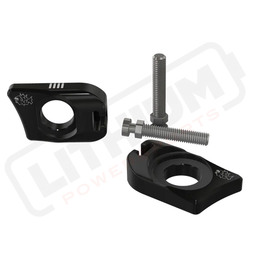 Prickly Surron Ultra Bee Axle Blocks - Black - Body & Frame