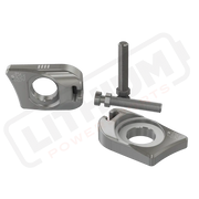 Prickly Surron Ultra Bee Axle Blocks - Raw - aftermarket parts