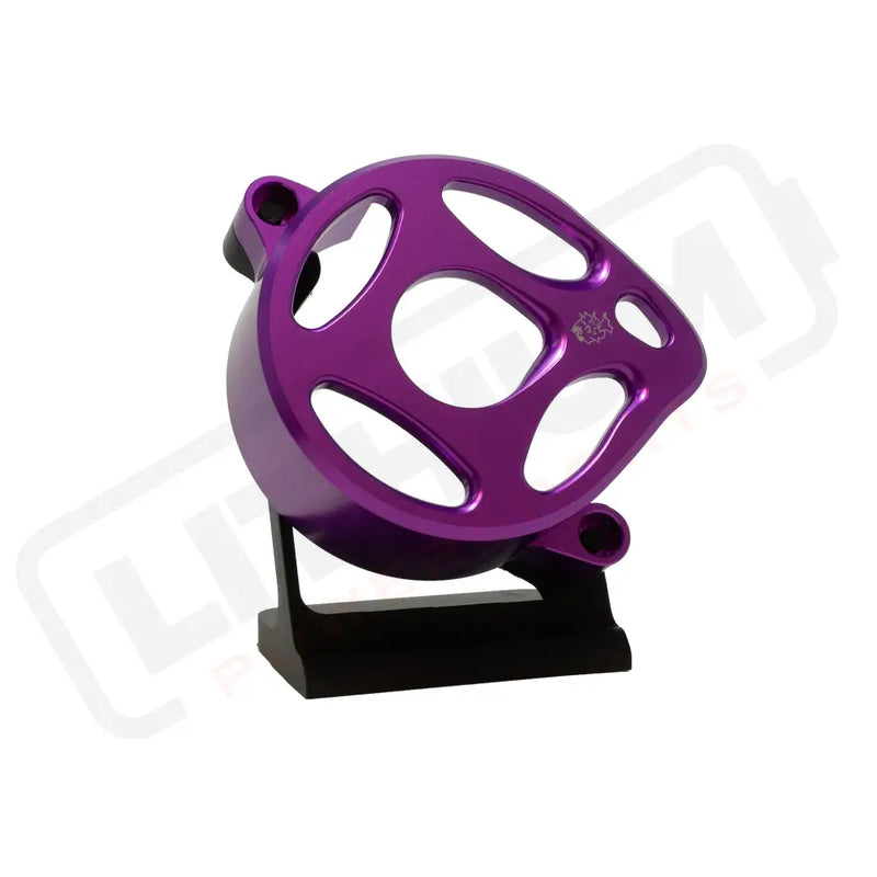 Prickly Surron Ultra Bee Motor Cover - Fuchsia - aftermarket parts