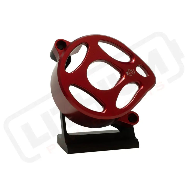 Prickly Surron Ultra Bee Motor Cover - Red - aftermarket parts