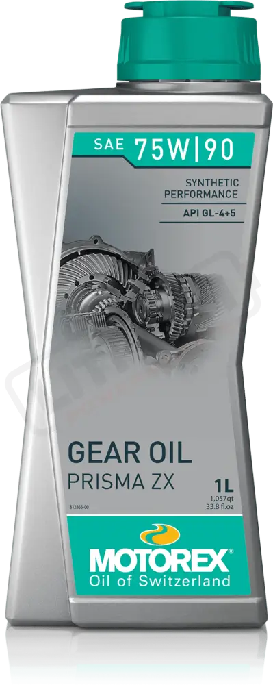 Prisma Zx Gear Oil 75w90 1 Liter 10/case - Lithium Powersports