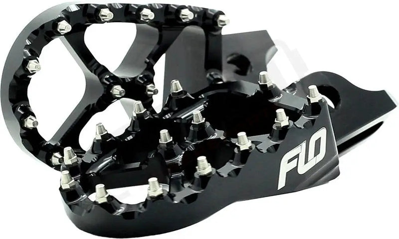 Pro Series Foot Pegs Black - Lithium Powersports