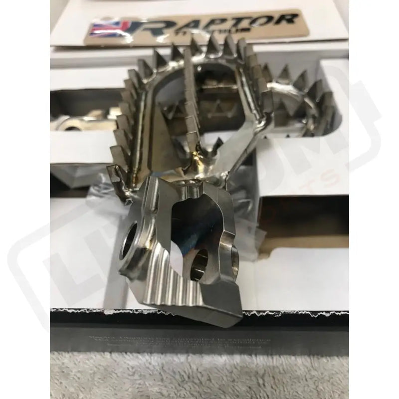 Raptor Titanium Apex Stark Varg 5mm Back Foot Pegs - Lithium Powersports
