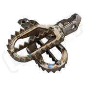 Raptor Titanium Apex Stark Varg 5mm Back Foot Pegs - Lithium Powersports