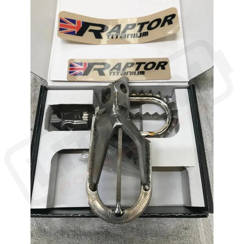 Raptor Titanium Apex Stark Varg 5mm Back Foot Pegs - Lithium Powersports