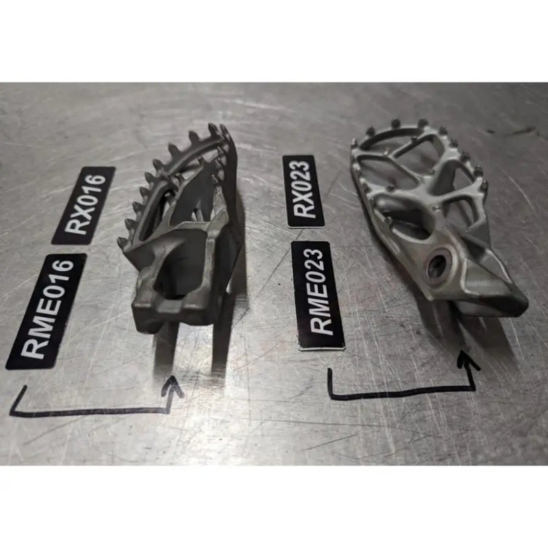 Raptor Titanium Apex Stark Varg 5mm Back Foot Pegs - Lithium Powersports