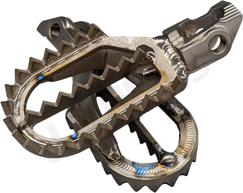 Raptor Titanium Foot Pegs Stark Varg 10mm Back - Lithium Powersports