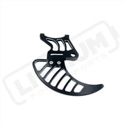 Rear Brake Disk Guard | Aluminum | Surron LBX - Black - Brake Disk Guard