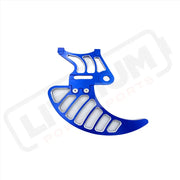 Rear Brake Disk Guard | Aluminum | Surron LBX Blue Brake Disk Guard
