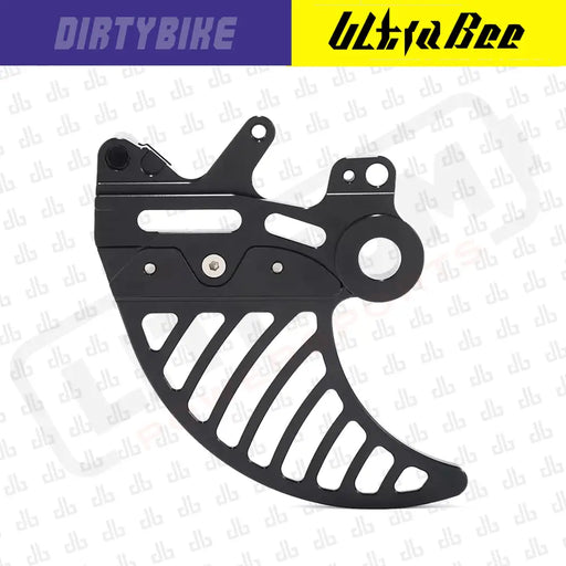 Rear Brake Disk Guard Aluminum | Surron Ultra Bee - Black - Brake Disk Guard