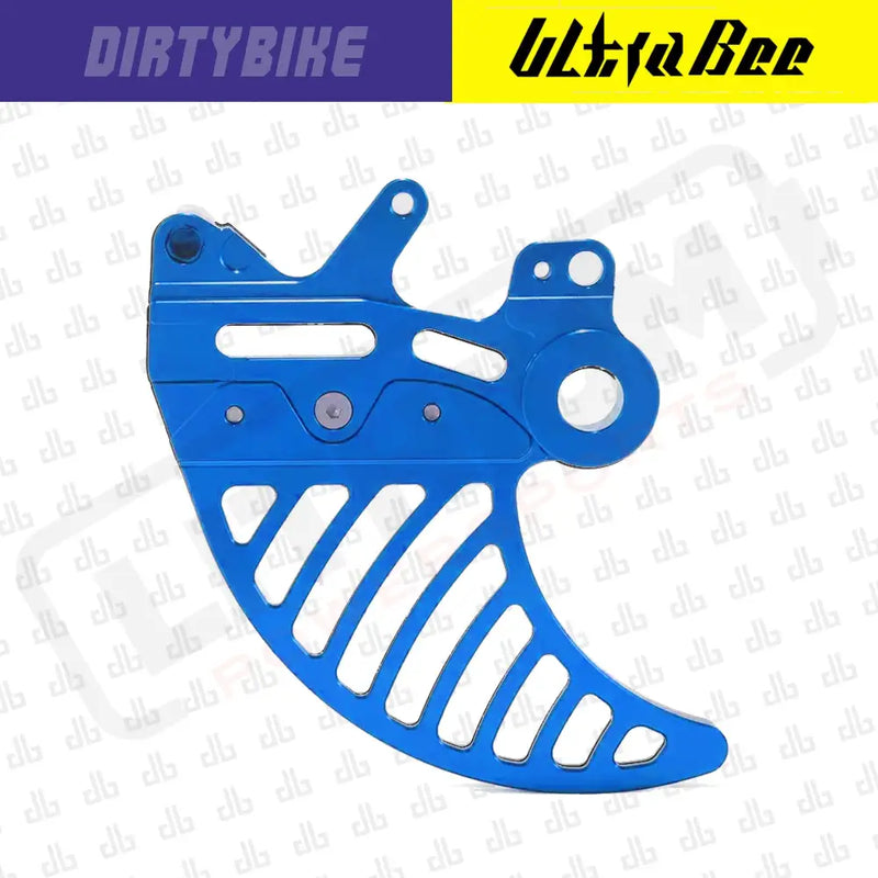 Rear Brake Disk Guard Aluminum | Surron Ultra Bee - Blue - Brake Disk Guard