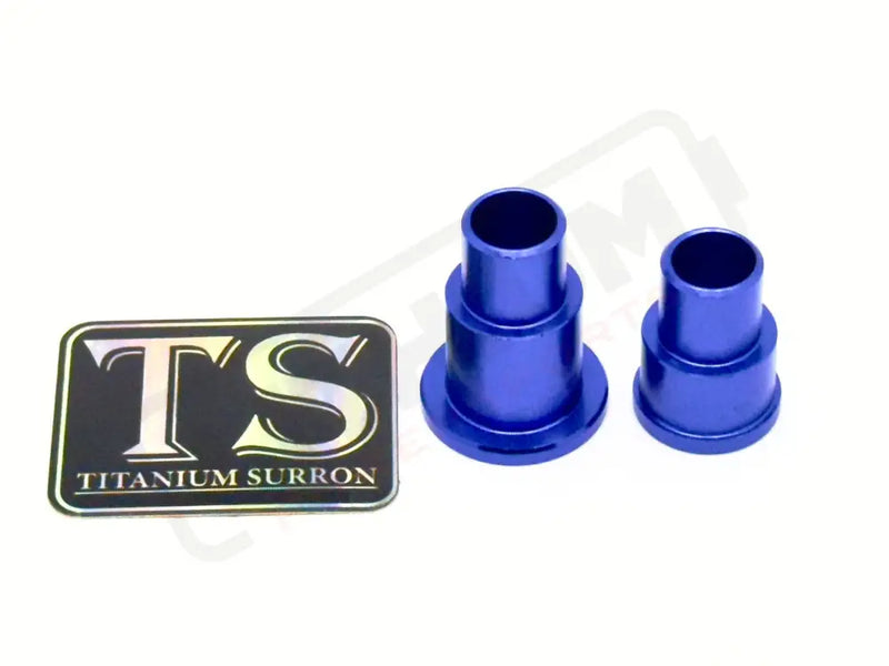 Rear Wheel Spacers for Surron Segway E-Ride Pro - Blue / Aluminum - Wheel Spacer