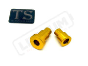 Rear Wheel Spacers for Talaria MX3 MX4 XXX - Gold / Aluminum - Wheel Spacer