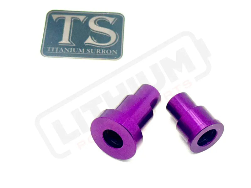 Rear Wheel Spacers for Talaria MX3 MX4 XXX - Purple / Aluminum - Wheel Spacer