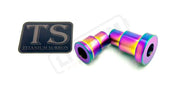 Rear Wheel Spacers for Talaria MX3 MX4 XXX - Rainbow / Titanium - Wheel Spacer