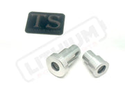 Rear Wheel Spacers for Talaria MX3 MX4 XXX - Silver / Aluminum - Wheel Spacer
