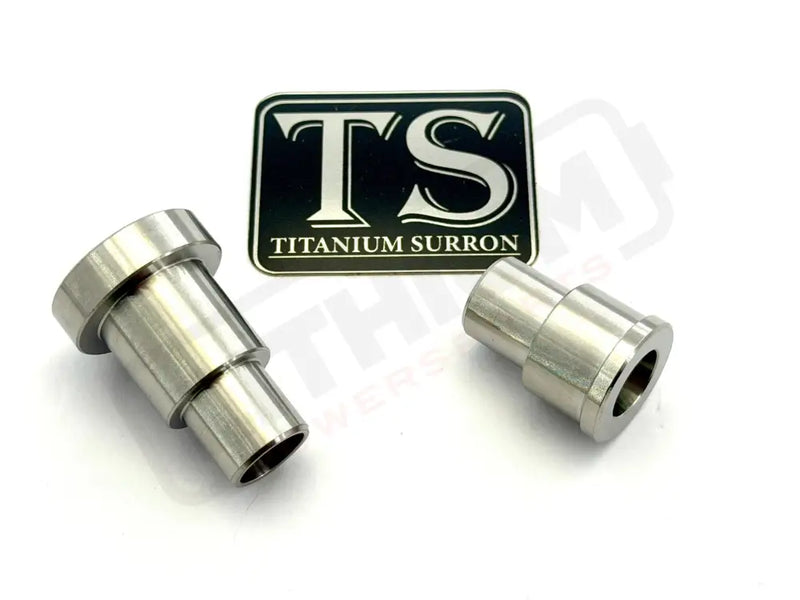 Rear Wheel Spacers for Talaria MX3 MX4 XXX - Silver / Titanium - Wheel Spacer