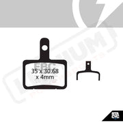 REPLACEMENT BRAKE PADS 18E/20EDRIVE (CFA327) - Lithium Powersports