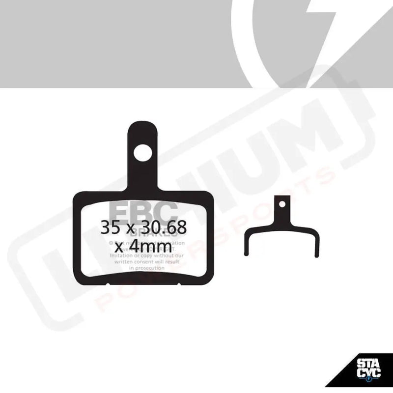 REPLACEMENT BRAKE PADS 18E/20EDRIVE (CFA327) - Lithium Powersports