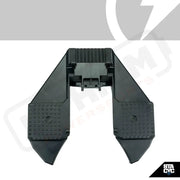 REPLACEMENT FOOTREST - 16ELITE/18/20EDRIVE, BLACK - Lithium Powersports