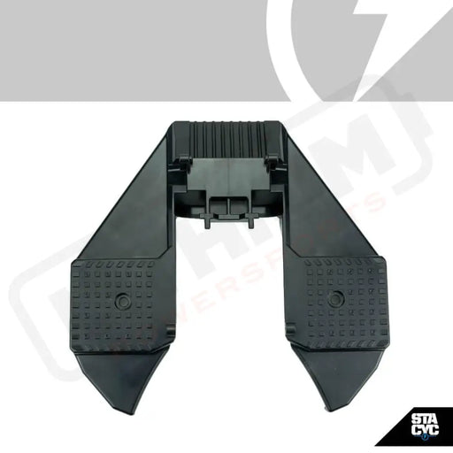 REPLACEMENT FOOTREST - 16ELITE/18/20EDRIVE, BLACK - Lithium Powersports