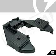 REPLACEMENT FOOTREST - 16ELITE/18/20EDRIVE, BLACK - Lithium Powersports