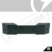 REPLACEMENT FOOTREST INSERT - 16ELITE/18/20EDRIVE, BLACK - Lithium Powersports