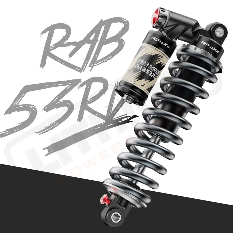 RFLOXA RAB53RV Rear Shock for Surron & Talaria sting light beex + high and low speed spring damping - Lithium Powersports