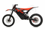 RFN Ares Rally Pro 74V35AH Electric Dirt Bike Black/Red - Lithium Powersports