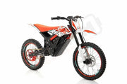 RFN Ares Rally Pro 74V35AH Electric Dirt Bike White/Red - Lithium Powersports