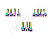 RST Fork Titanium Bolt Kit - Rainbow - Titanium Hardware