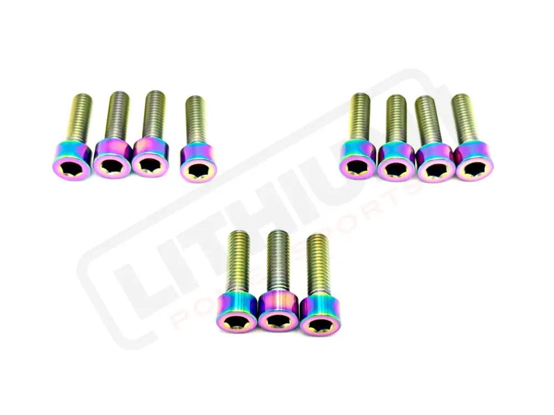 RST Fork Titanium Bolt Kit - Rainbow - Titanium Hardware