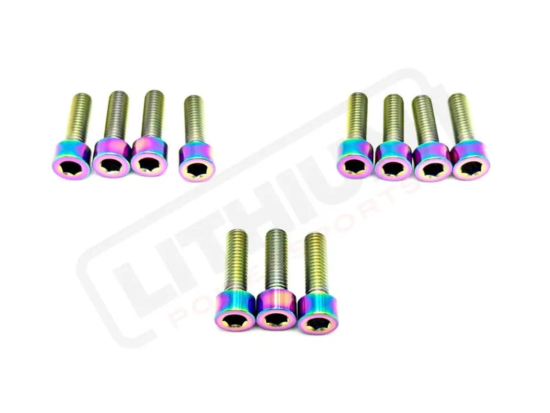 RST Fork Titanium Bolt Kit - Rainbow - Titanium Hardware