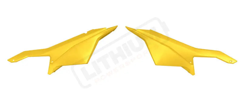 RTech Side Panels for Surron Ultra Bee Models (2023 to 2025) - Suzuki Yellow - Plastics