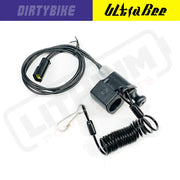 Safety Tethered Kill Switch | Surron LBX | Ultra Bee | Talaria | E Ride Pro - Replaces Key Switch | Surron Ultra Bee