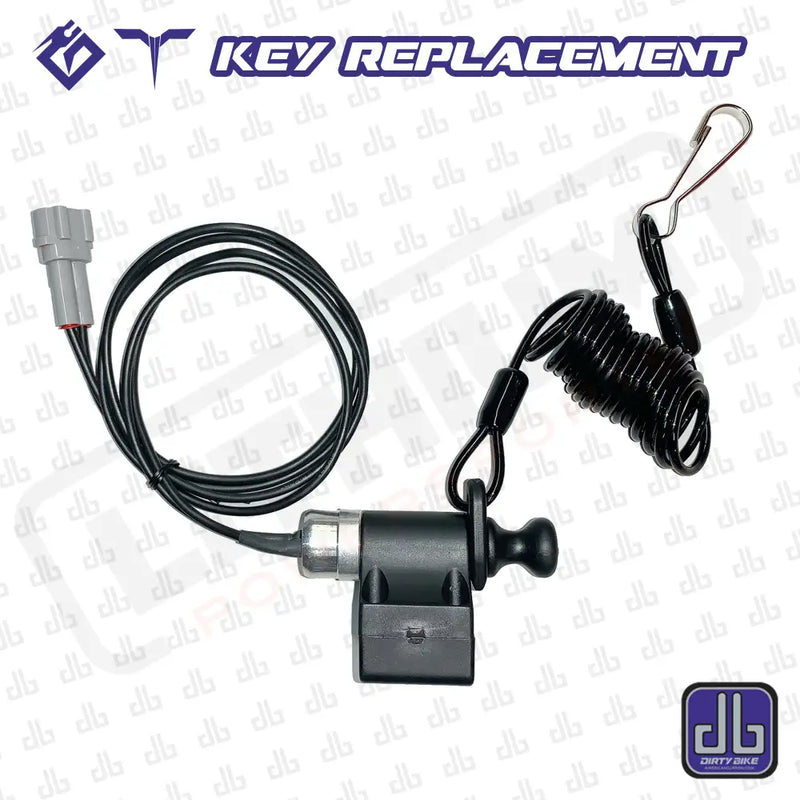 Safety Tethered Kill Switch | Surron LBX | Ultra Bee | Talaria | E Ride Pro - Replaces Key Switch Light Bee | Talaria
