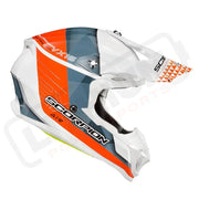 Scorpion VX-16 Off Road Helmet Prism Graphic Orange - Lithium Powersports